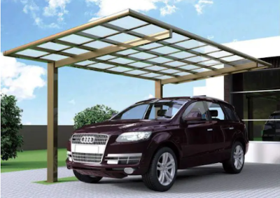 АВТОМОБІЛЬНИЙ НАВІС З АЛЮМІНІЮ З МОНОЛІТНИМ ПОЛІКАРБОНАТОМ OSCAR CARPORT F01-5628  АВТОМОБІЛЬНИЙ НАВІС З АЛЮМІНІЮ З МОНОЛІТНИМ ПОЛІКАРБОНАТОМ OSCAR CARPORT F01-5628