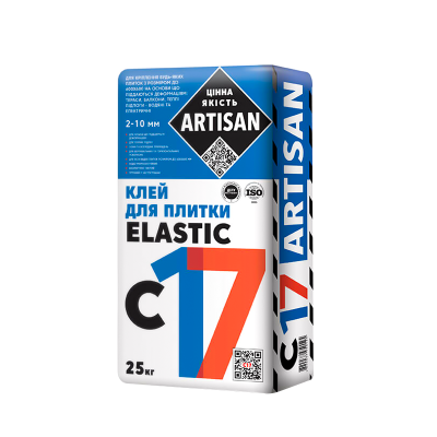 Клеюча суміш еластична ARTISAN С-17 (25кг) Клеюча суміш еластична ARTISAN С-17 (25кг)