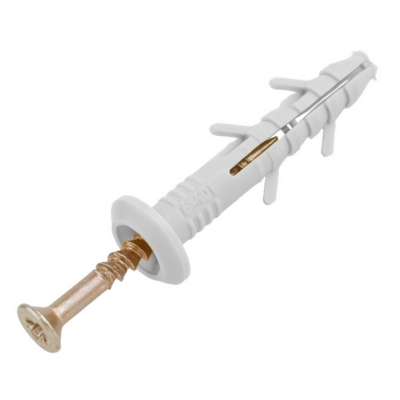 Дюбель швидкого монтажу Потай із шурупом 8х100 мм Дюбель швидкого монтажу Потай із шурупом 8х100 мм