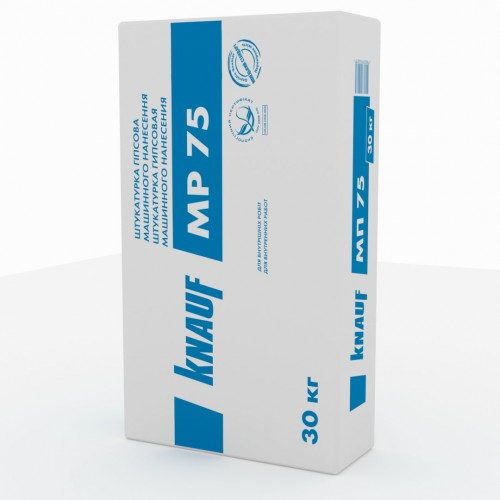 МП- 75 (30 кг) Машинна штукатурка гіпсова KNAUF