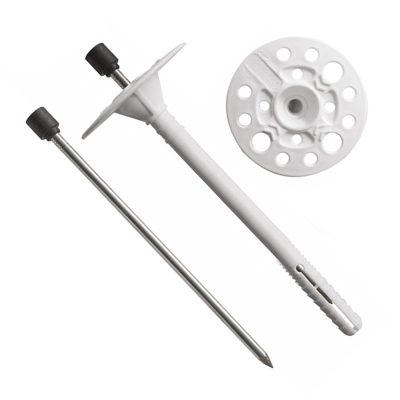 РОЗПРОДАЖ! Термодюбель 10х180 мм, фасадний дюбель для кріплення ізоляції з металевим цвяхом з термоголовкою TDS Fast-Fix РОЗПРОДАЖ! Термодюбель 10х180 мм, фасадний дюбель для кріплення ізоляції з металевим цвяхом з термоголовкою TDS Fast-Fix