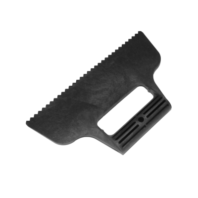 ШПАТЕЛЬ "АКУЛА" 230 мм треугольные зубья 1 шт/уп ШПАТЕЛЬ "АКУЛА" 230 мм треугольные зубья 1 шт/уп