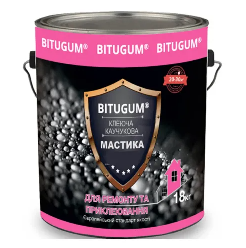 Мастика клеюча каучукова BITUGUM 18 кг