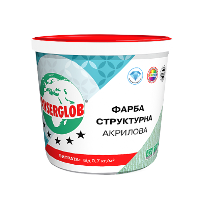Фарба структурна акрилова Anserglob. 14 кг Фарба структурна акрилова Anserglob. 14 кг