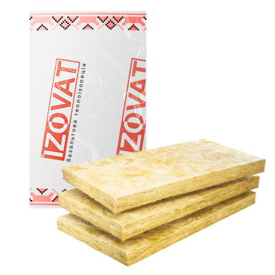 Мінеральна вата Ізоват 170 - 50 мм базальтовий утеплювач, плити теплоізоляційні Мінеральна вата Ізоват 170 - 50 мм базальтовий утеплювач, плити теплоізоляційні