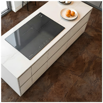 Самоклеюча LVT плитка 610х610х1.5мм, Коричневий