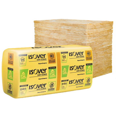 Скловата ISOVER Звукозахист - 100 мм, утеплювач у рулоні 7,14 м2 Скловата ISOVER Звукозахист - 100 мм, утеплювач у рулоні 7,14 м2