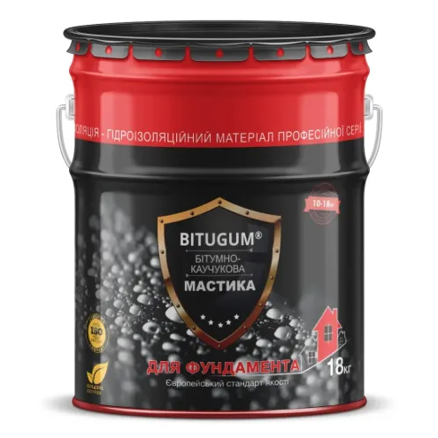 Мастика бітумно-каучукова BITUGUM 18 кг