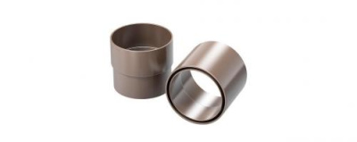 Муфта труби ProAqua # 90 мм з одним разтрубом світло-коричнева  Муфта труби ProAqua # 90 мм з одним разтрубом світло-коричнева