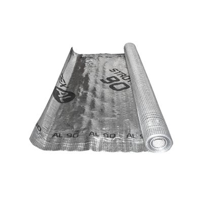 Паробар'єр Strotex AL-90 - 90 г/м2, фольгована армована пароізоляційна плівка, 75 м2 Паробар'єр Strotex AL-90 - 90 г/м2, фольгована армована пароізоляційна плівка, 75 м2