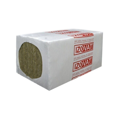 Мінеральна вата Ізоват 200 R80 - 30 мм базальтовий утеплювач, плити теплоізоляційні Мінеральна вата Ізоват 200 R80 - 30 мм базальтовий утеплювач, плити теплоізоляційні