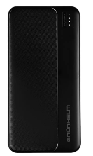 Power Bank - Портативна батарея 20.000 mAh. чорний - GP-20B GRUNHELM