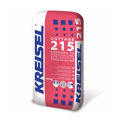 Клей Kreisel для приклеювання та армування мінераловатних та пінополістирольних плит, 25 кг. Клей Kreisel для приклеювання та армування мінераловатних та пінополістирольних плит, 25 кг.