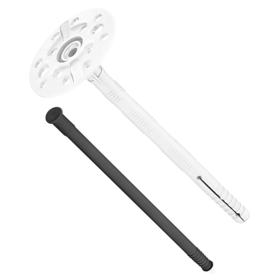 Фасадний дюбель 10х100 мм із пластиковим цвяхом (сердечником) для кріплення утеплювачів TPS Fast-Fix Фасадний дюбель 10х100 мм із пластиковим цвяхом (сердечником) для кріплення утеплювачів TPS Fast-Fix