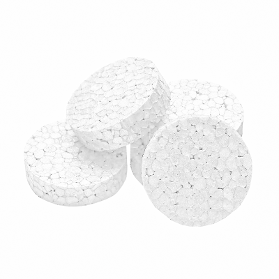 Заглушка з пінопласту Hirsch біла під фрезу для утеплювачів, діаметр - 67 мм (товщина 17мм) Заглушка з пінопласту Hirsch біла під фрезу для утеплювачів, діаметр - 67 мм (товщина 17мм)