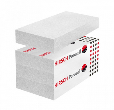 Пінопласт HIRSCH EPS S - 50х500х1000 мм, плити пінополістирольні Пінопласт HIRSCH EPS S - 50х500х1000 мм, плити пінополістирольні