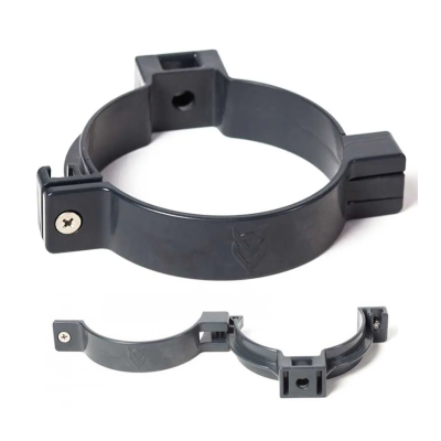 Хомут водостічної труби ProAqua # 90 мм графіт Хомут водостічної труби ProAqua # 90 мм графіт