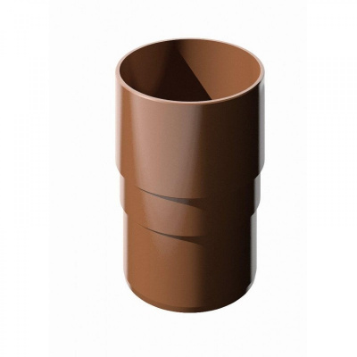 Муфта труби Bryza  90 мм. коричнева Муфта труби Bryza  90 мм. коричнева