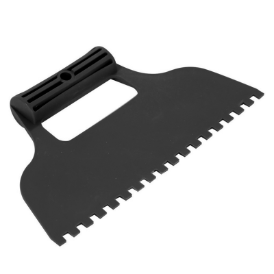 ШПАТЕЛЬ 230 мм квадратные зубья 4х4 1 шт/уп ШПАТЕЛЬ 230 мм квадратные зубья 4х4 1 шт/уп