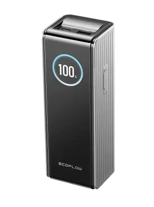 Павербанк EcoFlow RAPID Power Bank 25000mAh сріблястий