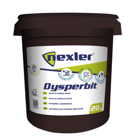 Бітумно-каучукова мастика NEXLER DYSPERBIT, 20 кг 