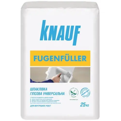 Шпаклівка гіпсова Фугенфюлер Knauf 25 кг