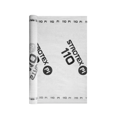 Паробарʼєр STROTEX Еко Дах - 110 г/м2, пароізоляційна армована плівка, 75 м2 Паробарʼєр STROTEX Еко Дах - 110 г/м2, пароізоляційна армована плівка, 75 м2