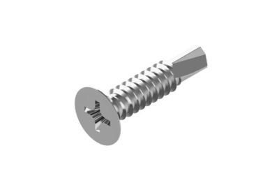 Самосвердлячий шуруп 4,8x50мм з конічною плоскою головкою та з крильцями, PH-2, DIN 7504-P, 250 шт/уп Самосвердлячий шуруп 4,8x50мм з конічною плоскою головкою та з крильцями, PH-2, DIN 7504-P, 250 шт/уп