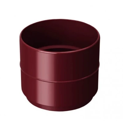 Муфта труби 90 мм. червоний Муфта труби 90 мм. червоний