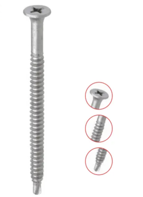 Саморіз 4,8x70мм для кріплення покрівельної ізоляції до металу з головкою під PH-2,сверлення до 2мм Саморіз 4,8x70мм для кріплення покрівельної ізоляції до металу з головкою під PH-2,сверлення до 2мм