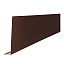 Планка лобова, 160 мм коричнева матова