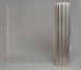 Прозорий шифер FIBROLUX гофрований (безбарвний) (10 м, Прозрачный, 1500 мм)