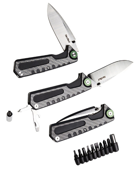 Багатофункціональний ніж Xiaomi NexTool 3 в 1 Black