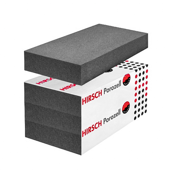 Пінопласт HIRSCH EPS 90 Graphite - 100х500х1000 мм, графітовий пінополістирол