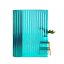 Шифер прозорий хвильовий, ширина 2м, синій склопластик Стандарт (Італія)