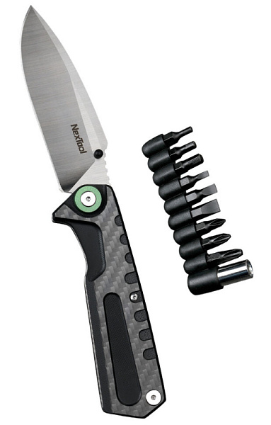 Багатофункціональний ніж Xiaomi NexTool 3 в 1 Black