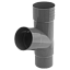 Трійник Bryza 90/90/90мм, графіт