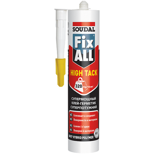 Клей-герметик FIX ALL HT білий 290мл