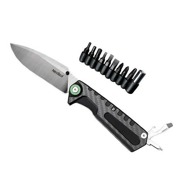 Багатофункціональний ніж Xiaomi NexTool 3 в 1 Black