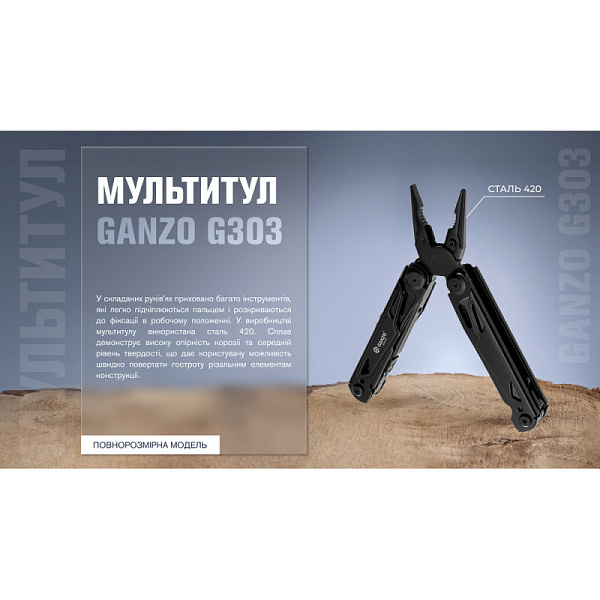 Мультитул Multi Tool Ganzo G303